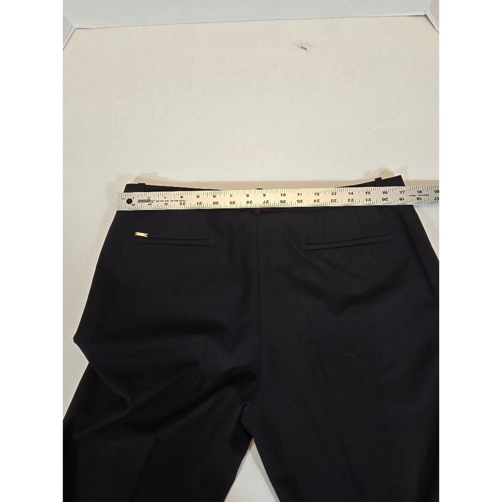 DKNY Black Dress‎ Pants Career Wear Straight Leg Trousers Women's S